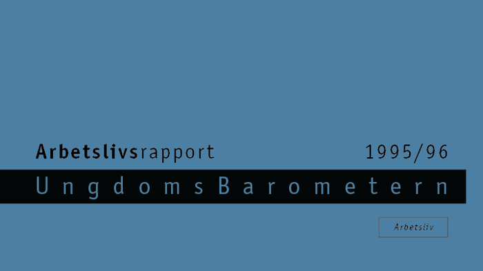 1996 Arbetslivsrapport