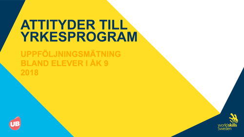 Attityder till yrkesprogram 2017/2018