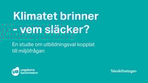 Klimatet brinner – vem släcker?