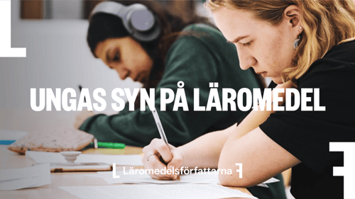 Ungas syn på läromedel