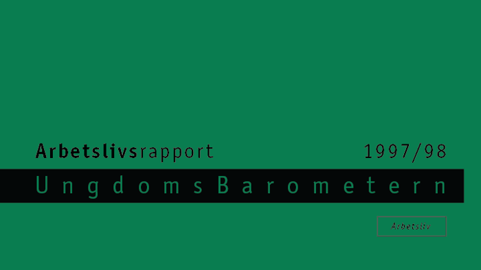 1998 Arbetslivsrapport