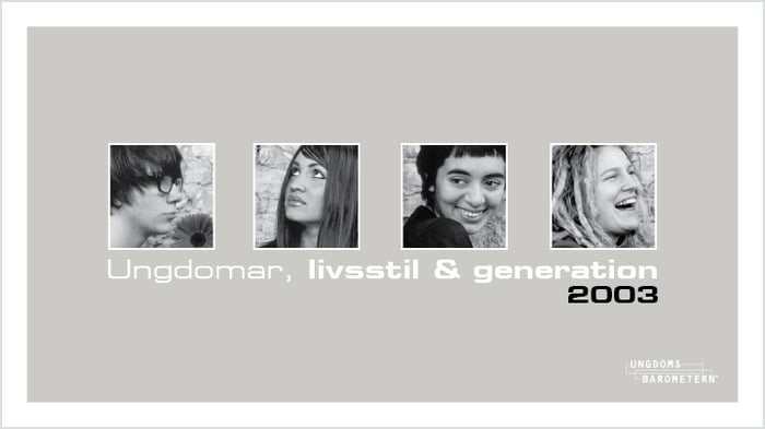 2003 Livsstil och generation