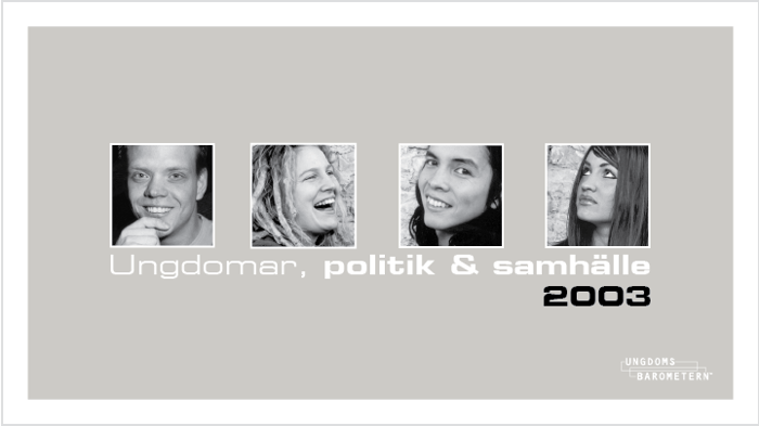 2003 Politik och samhälle