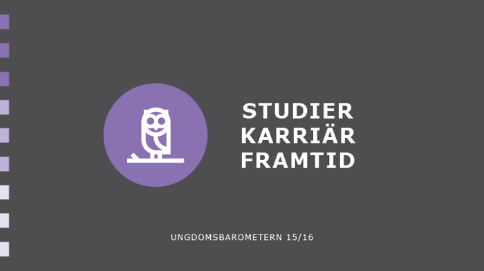 2016 Studier karriär framtid