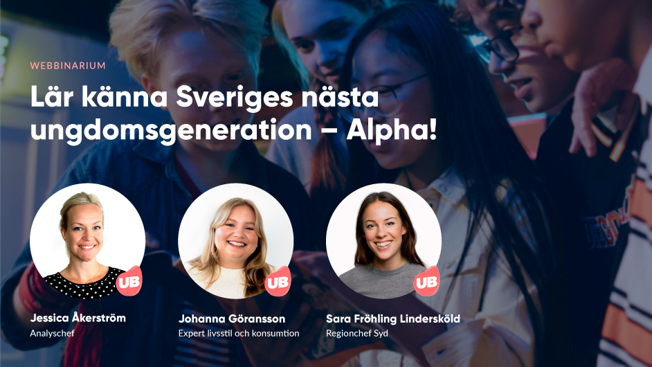 On-demand: Lär känna Sveriges nästa ungdomsgeneration - Alpha